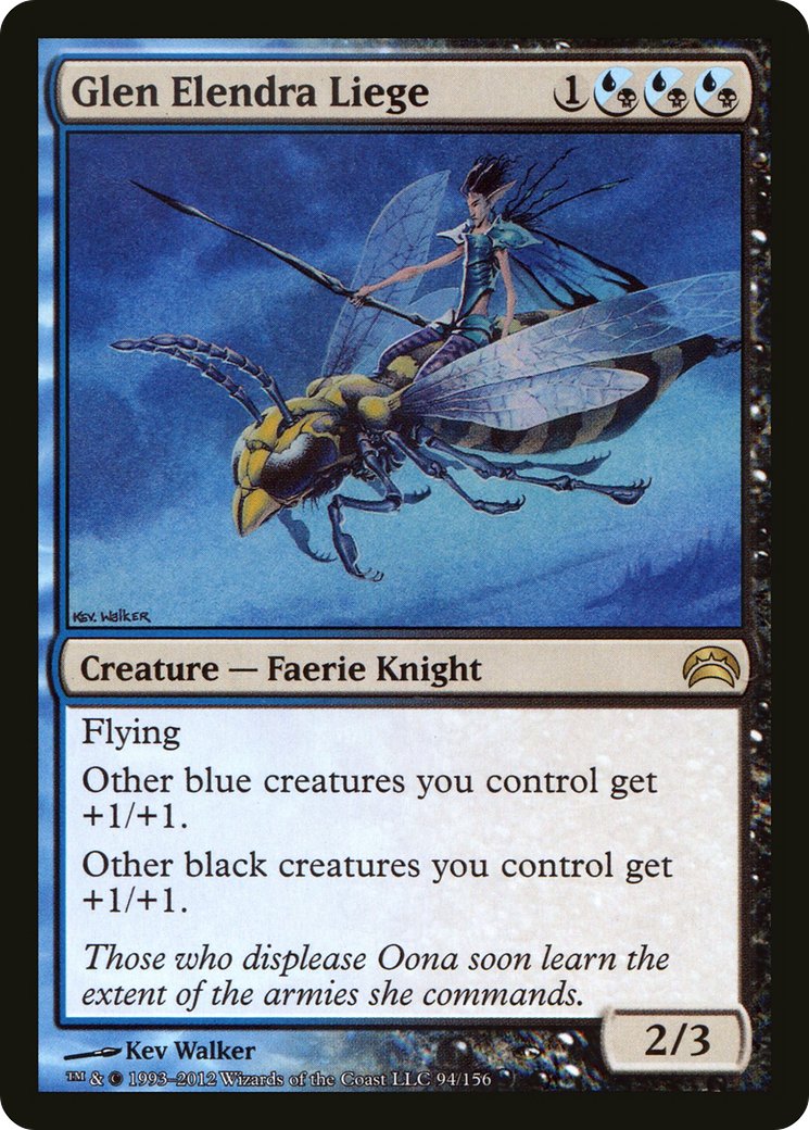 Glen Elendra Liege (094) - Planechase 2012 Foil