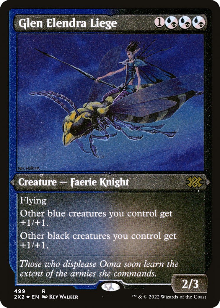 Glen Elendra Liege (499) Etched Foil - Double Masters 2022