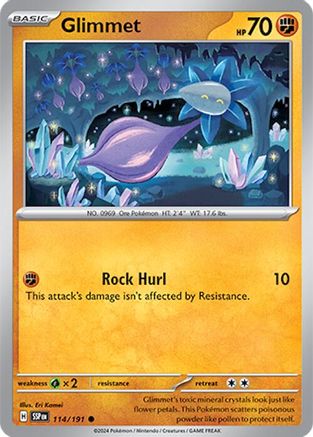 Glimmet (114) Reverse Holofoil - Surging Sparks