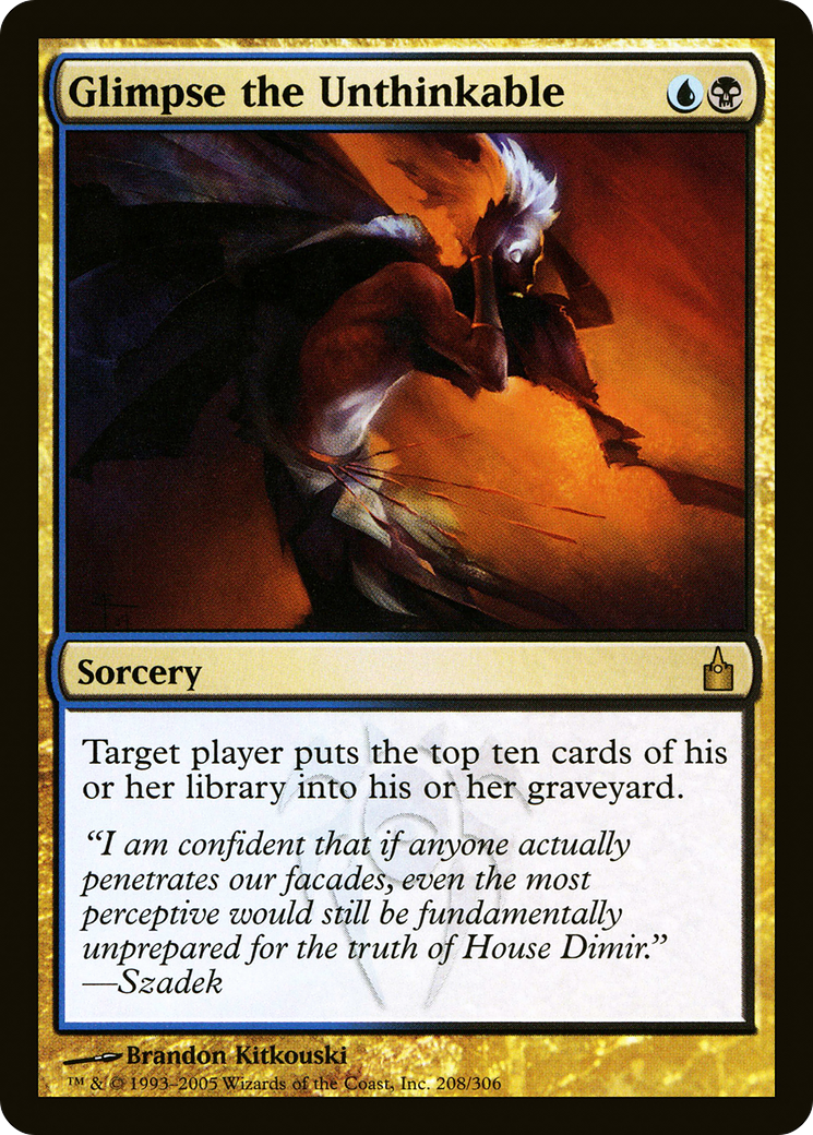 Glimpse the Unthinkable (208) - Ravnica: City of Guilds