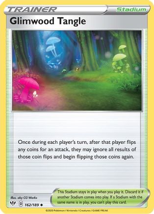 Glimwood Tangle (162) Reverse Holofoil - Darkness Ablaze