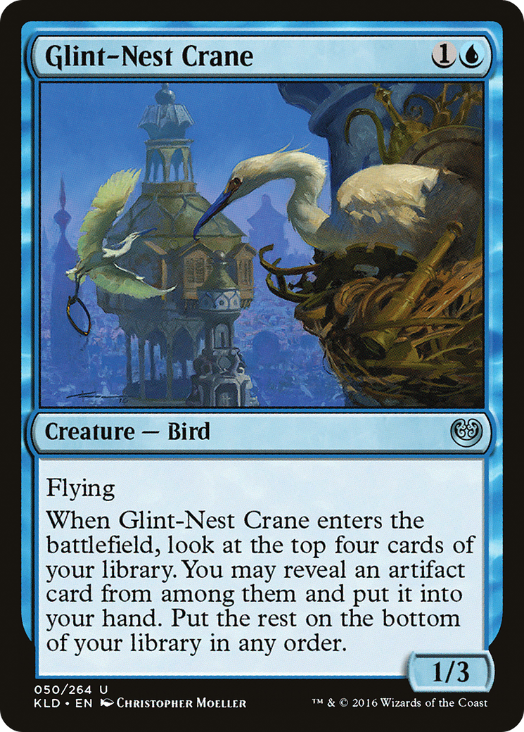 Glint-Nest Crane (050) - Kaladesh