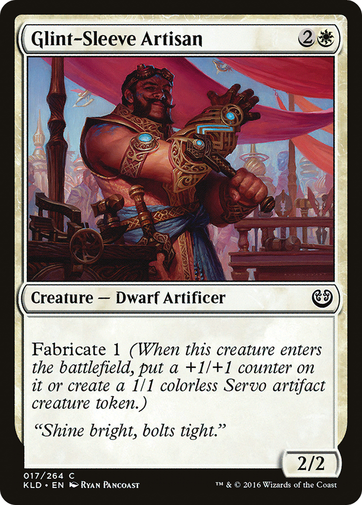 Glint-Sleeve Artisan (017) - Kaladesh