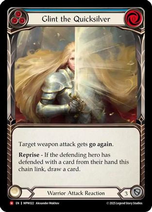 Glint the Quicksilver (Blue) (MPW022) - Mastery Pack Warrior