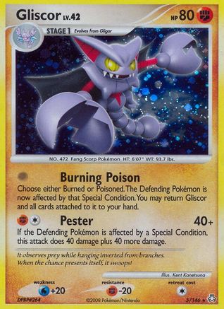 Gliscor (5) Reverse Holofoil - Legends Awakened