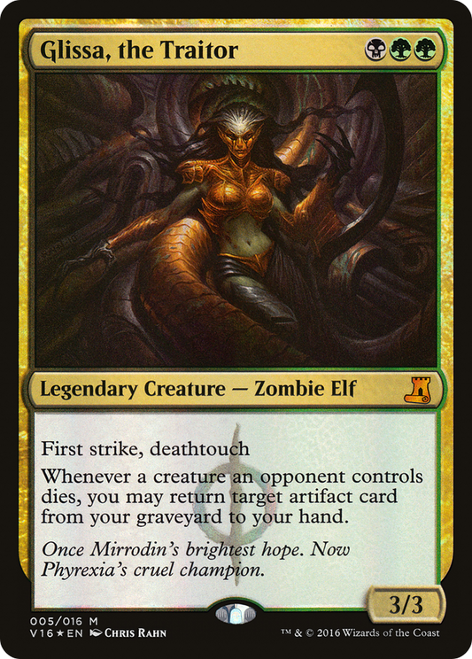 Glissa, the Traitor (005) Foil - From the Vault: Lore