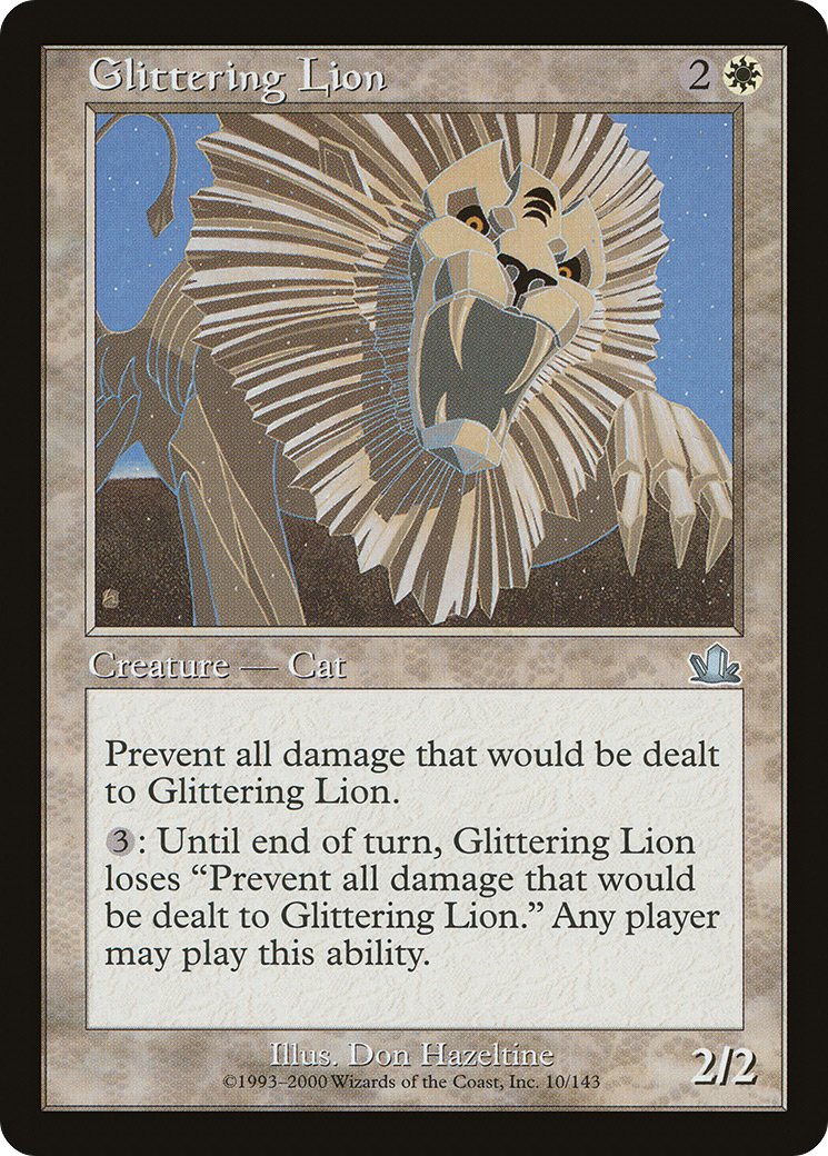 Glittering Lion (010) - Prophecy