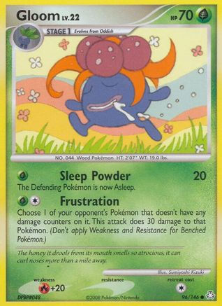 Gloom (96) Reverse Holofoil - Legends Awakened