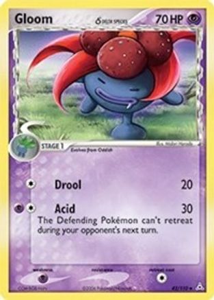 Gloom (Delta Species) (42) Reverse Holofoil - Holon Phantoms