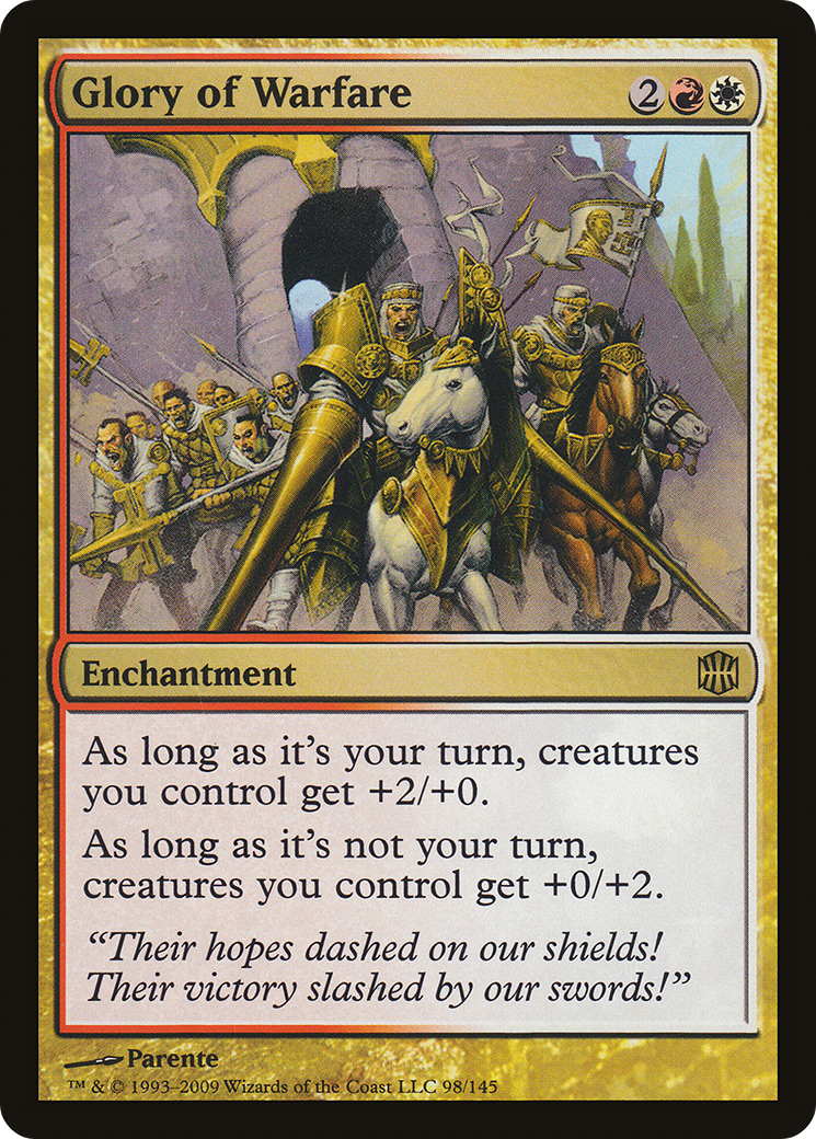 Glory of Warfare (098) Foil - Alara Reborn