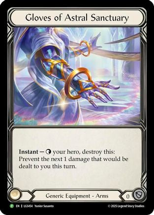 Gloves Of Astral Sanctuary (LGS454) Cold Foil - Flesh and Blood: Promo Cards
