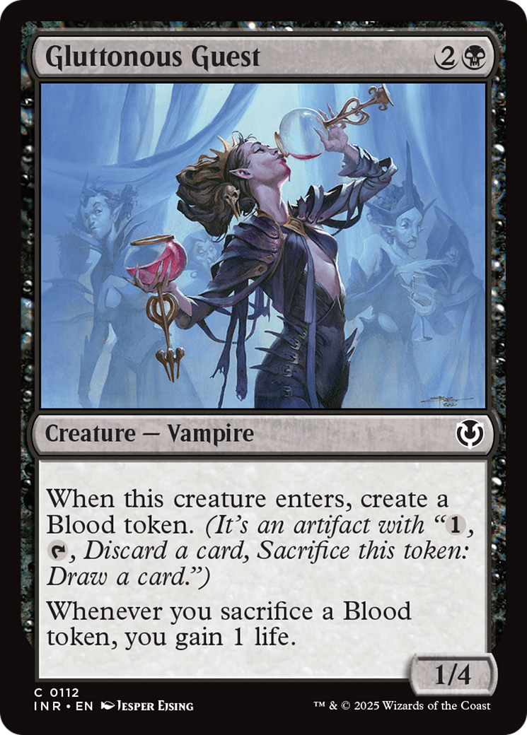Gluttonous Guest (112) Foil - Innistrad Remastered