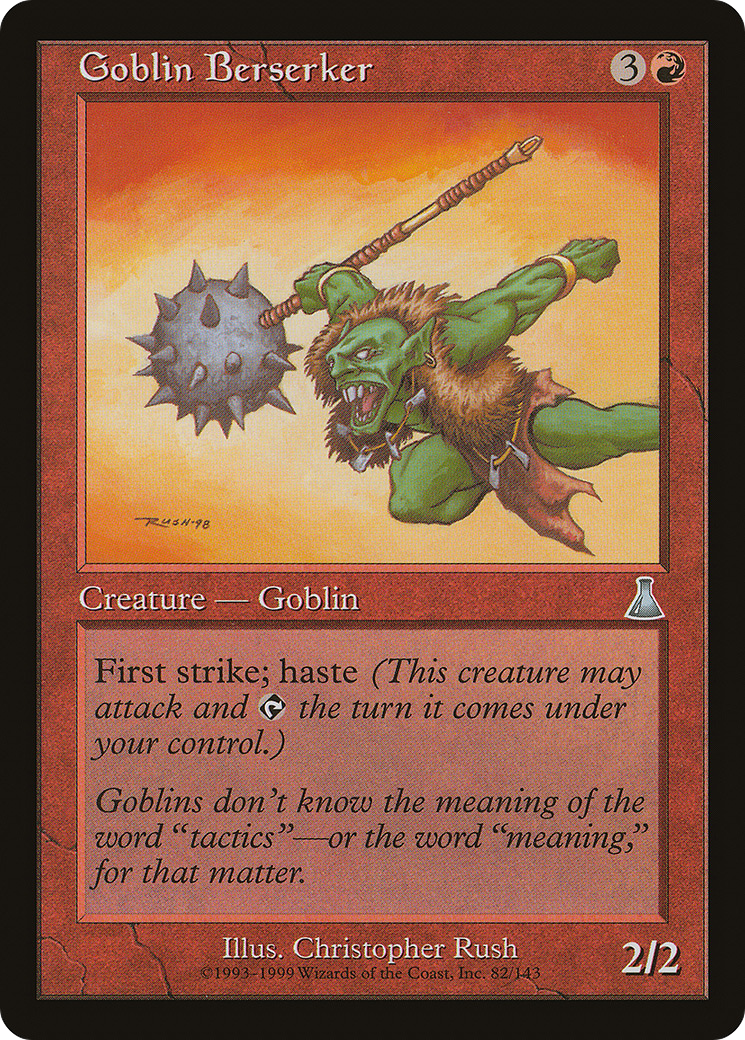Goblin Berserker (082) - Urza's Destiny