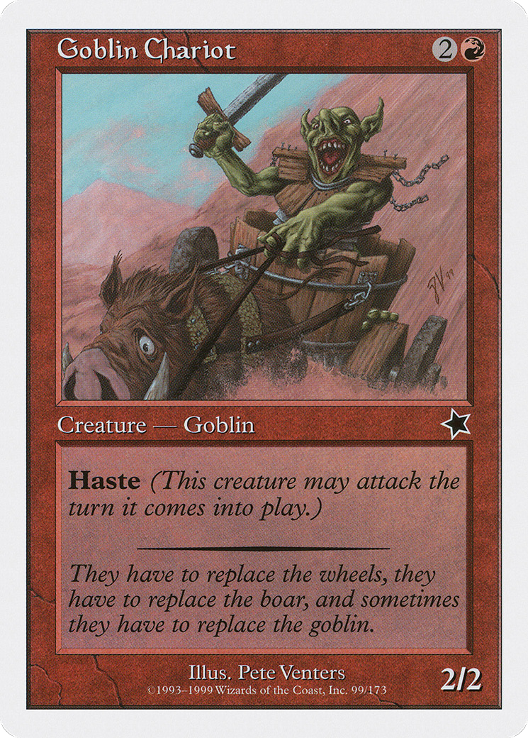 Goblin Chariot (099) - Starter 1999