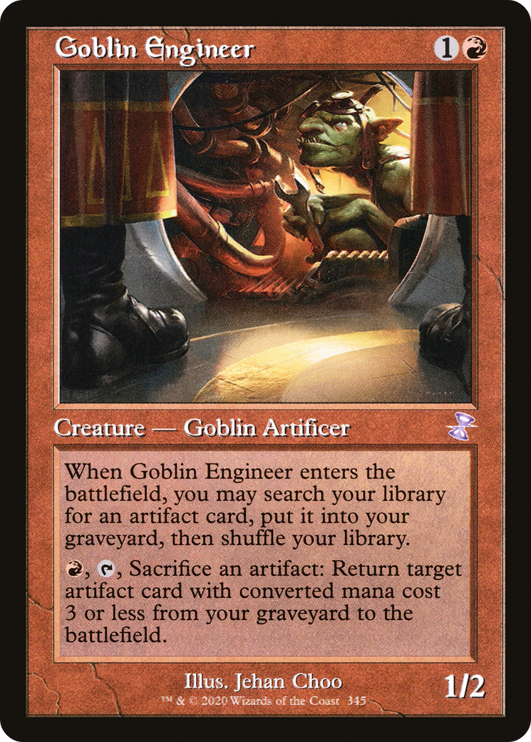 Goblin Engineer (345) Foil - Time Spiral Remastered