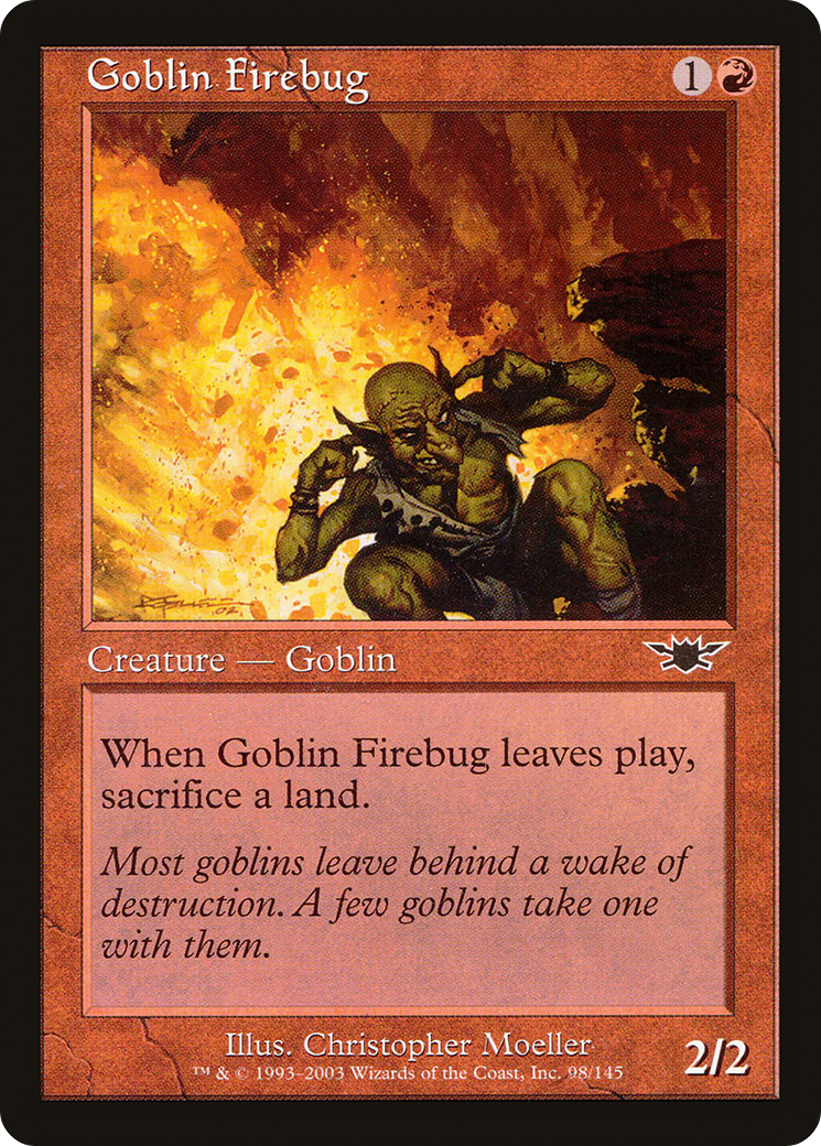 Goblin Firebug (098) Foil - Legions
