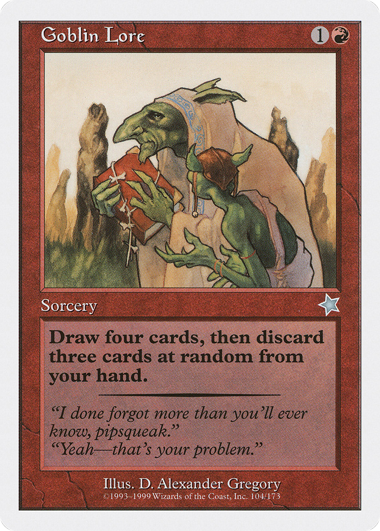 Goblin Lore (104) - Starter 1999
