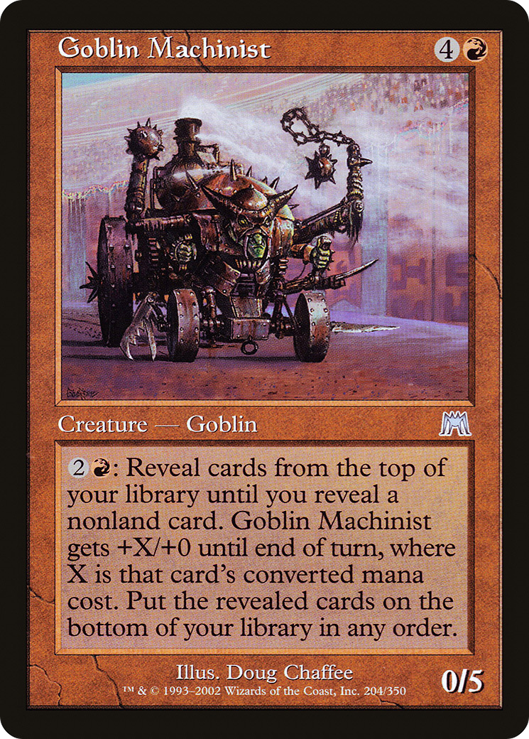 Goblin Machinist (204) - Onslaught