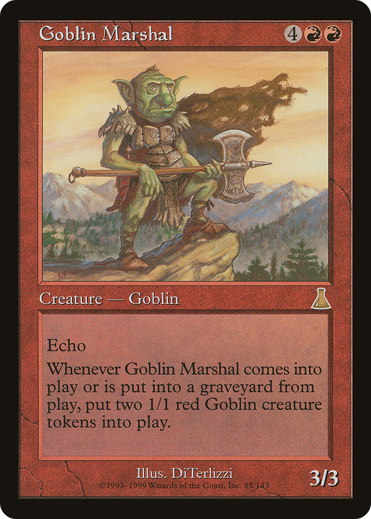 Goblin Marshal (085) Foil - Urza's Destiny
