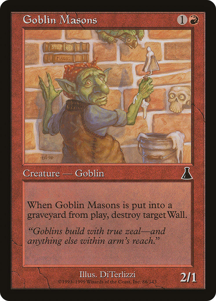 Goblin Masons (086) Foil - Urza's Destiny