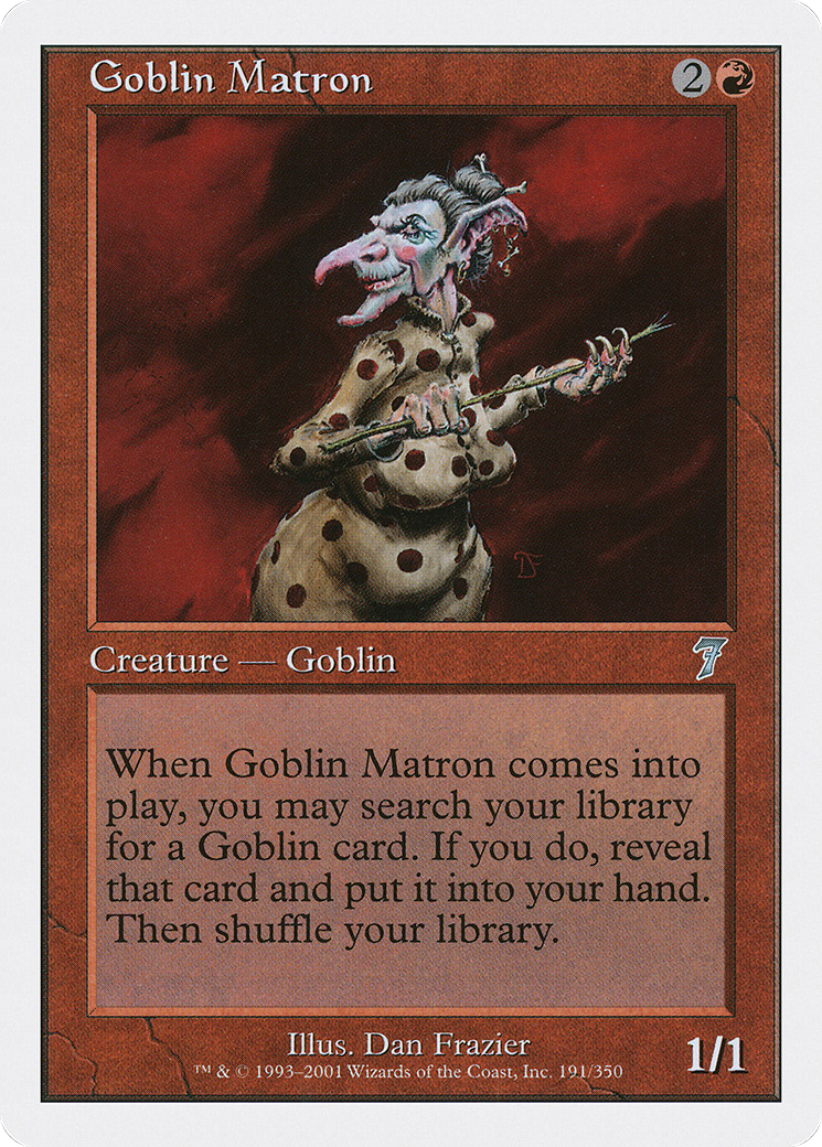 Goblin Matron (191) - Seventh Edition