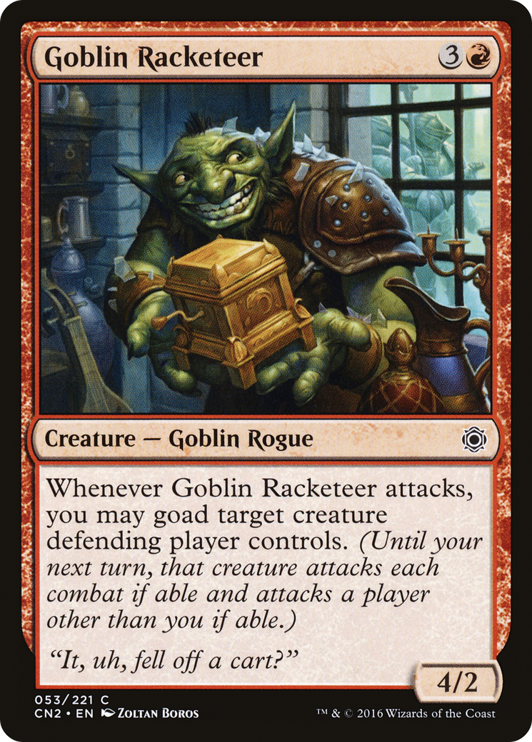 Goblin Racketeer (053) Foil - Conspiracy: Take the Crown