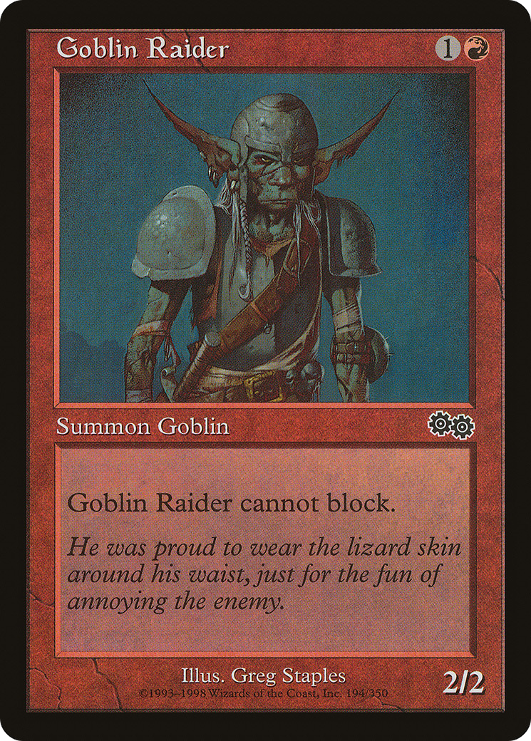 Goblin Raider (194) - Urza's Saga