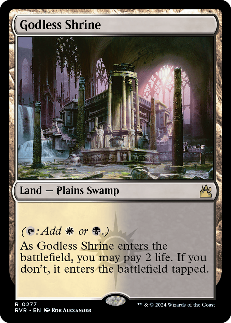 Godless Shrine (277) Foil - Ravnica Remastered