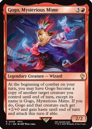 Gogo, Mysterious Mime (056) - Commander: FINAL FANTASY