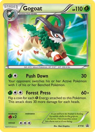 Gogoat (XY16) Holofoil - Black Star Promos