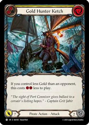 Gold Hunter Ketch (SEA165) - High Seas