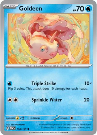 Goldeen (118) Reverse Holofoil - 151