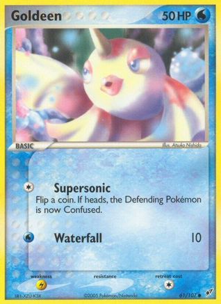 Goldeen (61) Reverse Holofoil - Deoxys