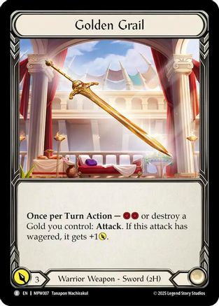 Golden Grail (MPW007) - Mastery Pack Warrior