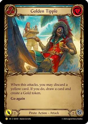 Golden Tipple (Blue) (SEA161) Cold Foil - High Seas