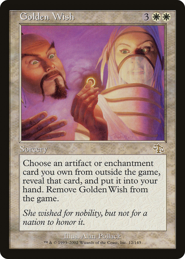 Golden Wish (012) Foil - Judgment