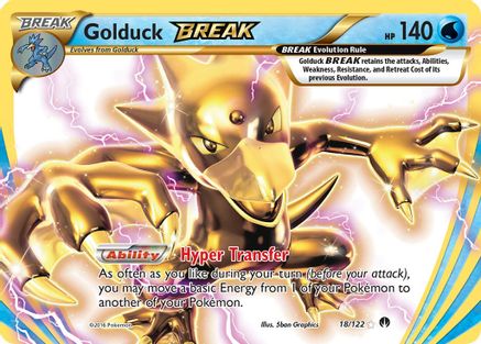 Golduck BREAK (18) Holofoil - BREAKpoint
