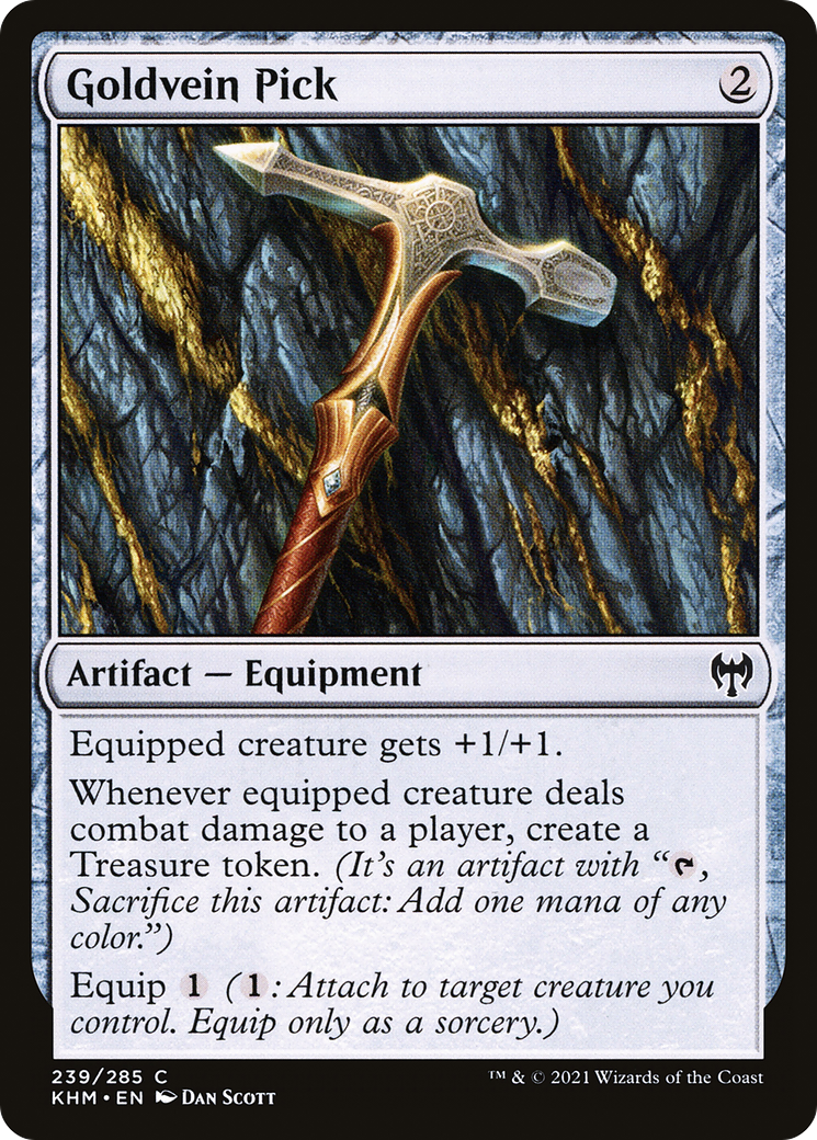Goldvein Pick (239) - Kaldheim Foil