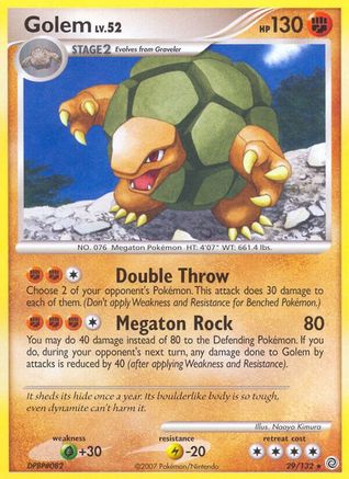 Golem (29) Reverse Holofoil - Secret Wonders