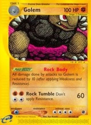 Golem (49) Reverse Holofoil - Expedition