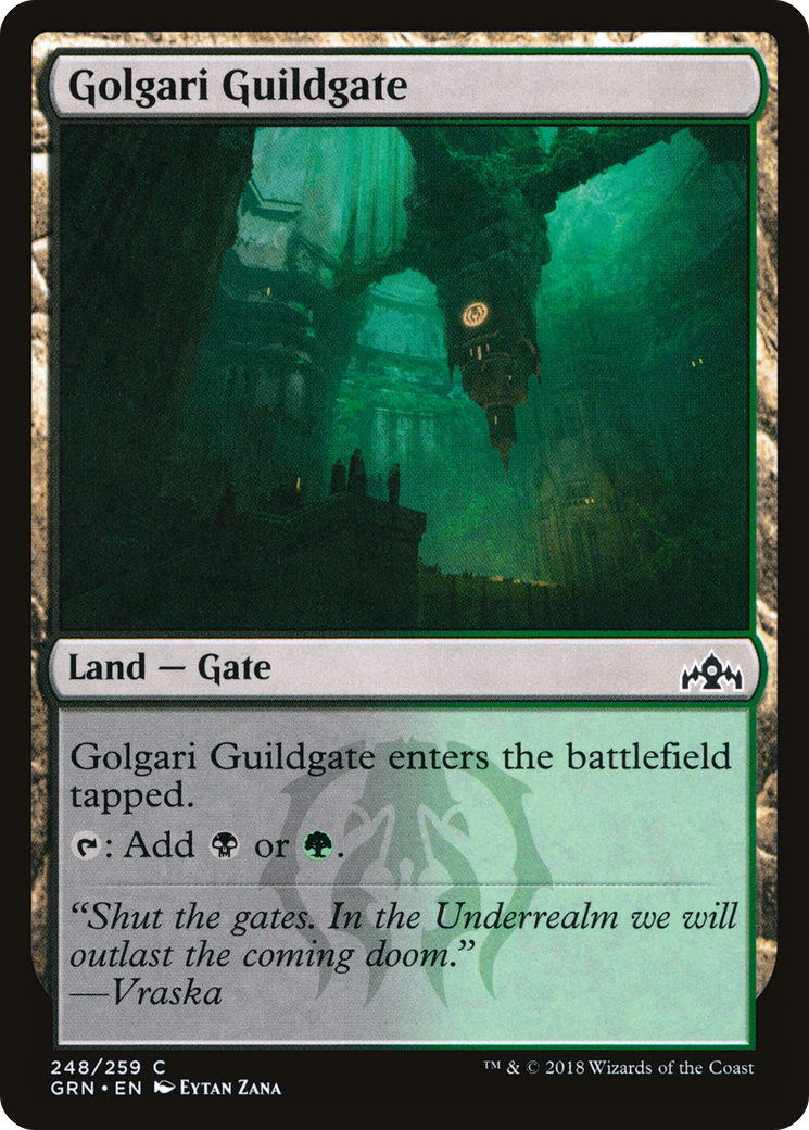 Golgari Guildgate (248) - Guilds of Ravnica Foil