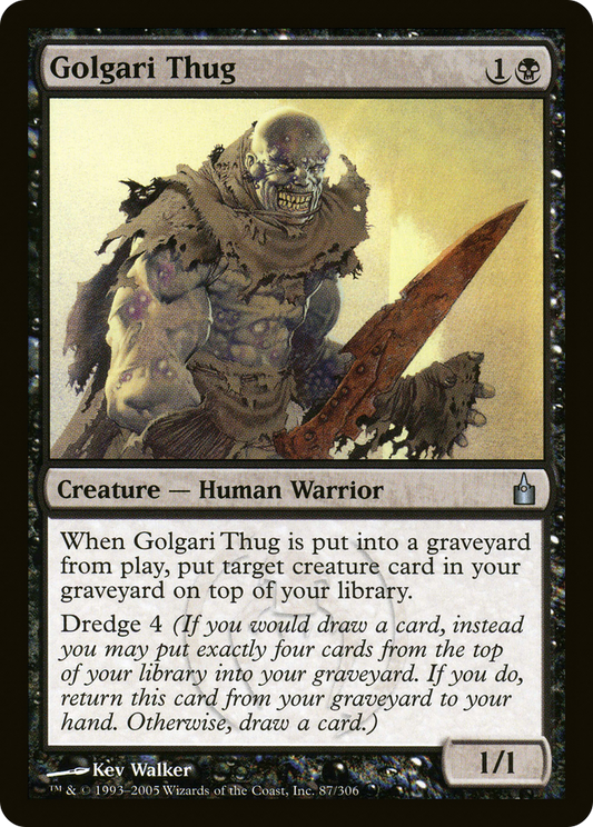 Golgari Thug (087) - Ravnica: City of Guilds