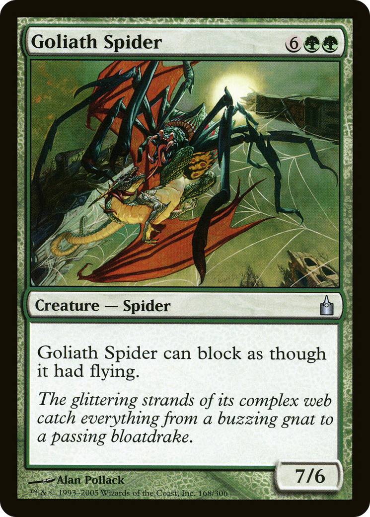 Goliath Spider (168) - Ravnica: City of Guilds