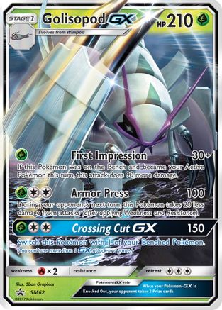 Golisopod GX (SM62) Holofoil - Black Star Promos