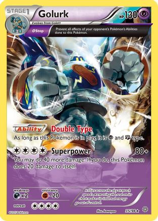Golurk (35) Reverse Holofoil - Ancient Origins