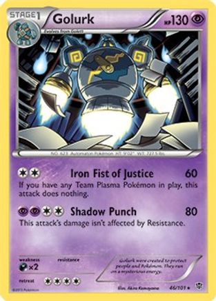 Golurk (Deck Exclusives) (46) - Plasma Blast