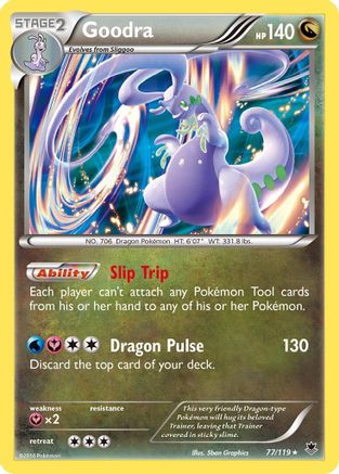 Goodra (77) Reverse Holofoil - Phantom Forces