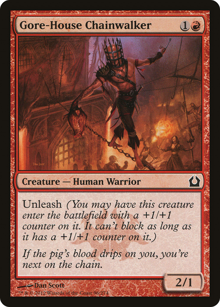 Gore-House Chainwalker (096) Foil - Return to Ravnica