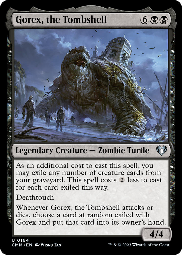 Gorex, the Tombshell (164) Foil - Commander Masters