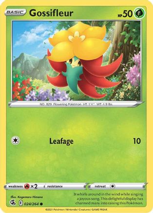 Gossifleur (24) Reverse Holofoil - Fusion Strike